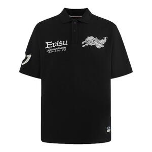 EVISU男士神兽图案POLO衫