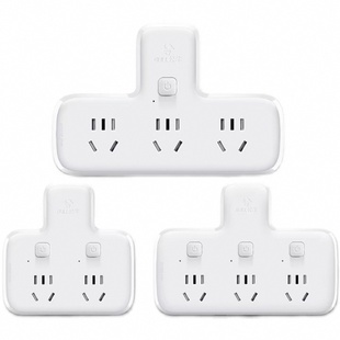 公牛插座 GN-H306U 插座插排抗电涌双USB超大间距防过载6孔 3米