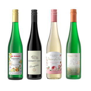 【超1000组4支装售出】 德国原瓶进口雷司令琼瑶浆甜白干白葡萄酒