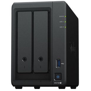 群晖nas存储DS725+私有云网络存储家用文件服务器群辉企业万兆局域网快照防病毒集中存储备份网盘数据