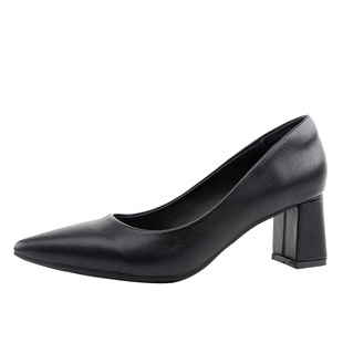 礼仪高跟鞋工作鞋2021新款黑色久站不累舒适空乘职业面试高跟鞋女