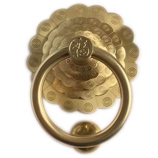 吉祥如意门环仿古纯铜大门拉手古典铜饰品仿古大门拉环铜环铜把手