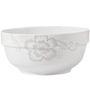 特价6个6英寸面碗 大碗泡面碗大号碗大汤碗陶瓷家用大饭碗 可微波