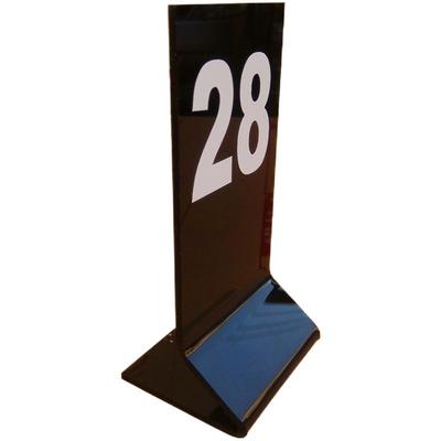 等候立式短款纯色定做桌号牌