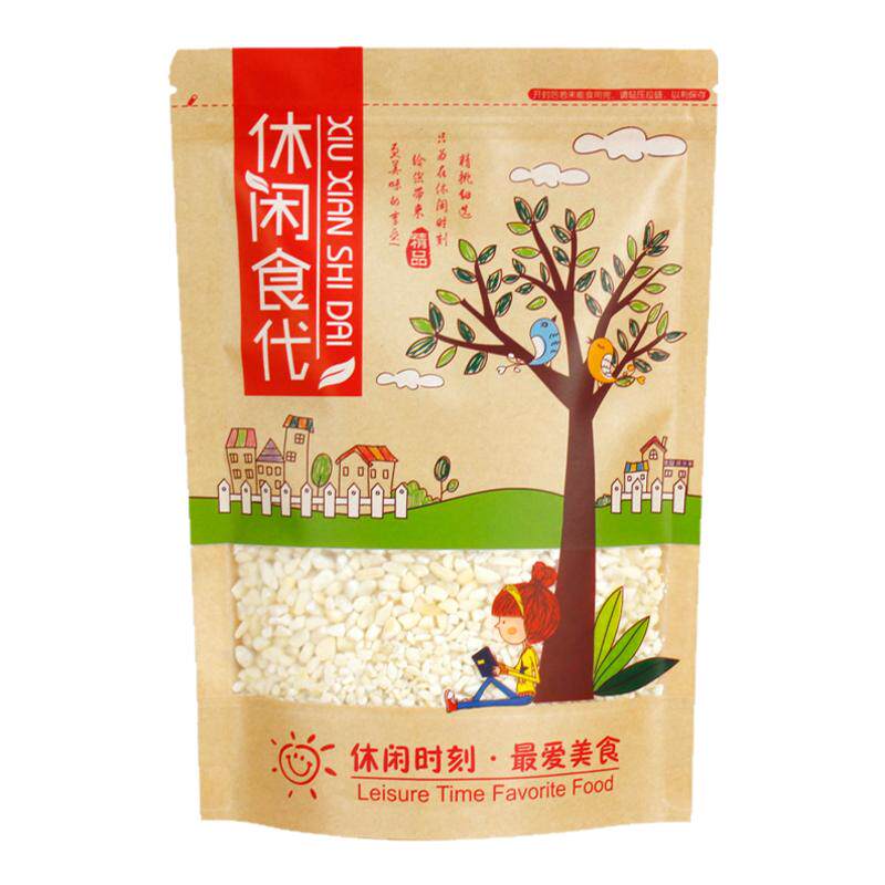 休闲食品包装袋瓜子花生自封袋干果坚果糖果零食小吃红枣自立袋子
