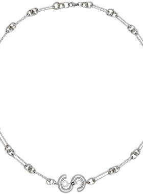 珍珠高级重叠拼接吊坠项链官方