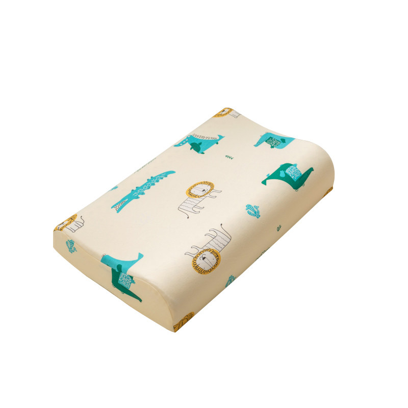 儿童枕套乳胶全纯棉专用新款A类一对装30x50枕头套卡通宝宝44x27