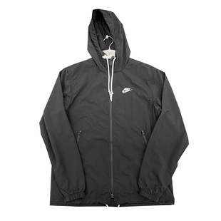 Nike/耐克男士透气跑步刺绣LOGO连帽户外休闲运动夹克外套 FB7398