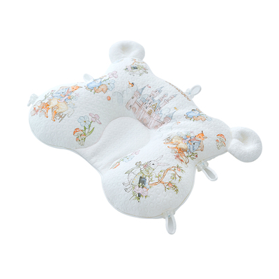 Domicoco定型枕头婴儿0到6-12个月新生幼儿透气宝宝睡头型枕