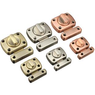 免打孔插销卫生间门栓防盗扣门锁卧室反锁神器卡扣搭扣明装锁扣