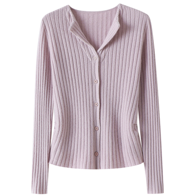 启超官方高端100%纯山羊绒衫