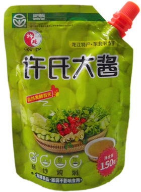 许氏大酱拧嘴自立装150g