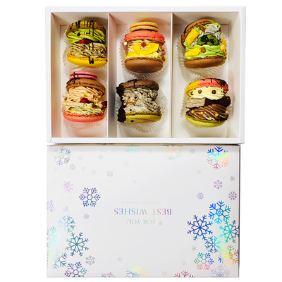 圣诞马卡龙甜点hellokitty星星人