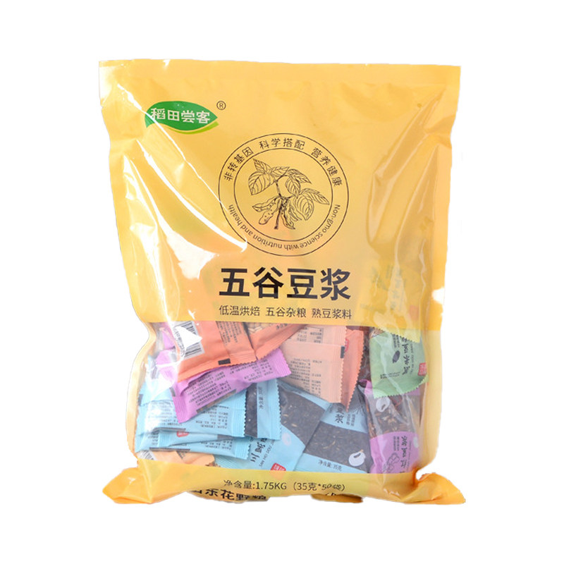 五谷豆浆醇香味美口感顺滑