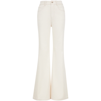 ONLY修身喇叭立体牛仔裤