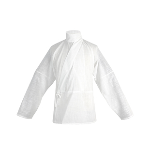 【镜水桐光】曲领襦 简约日常复原汉服高领衫汉晋制百搭打底中衣