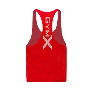 健身背心男工字速干跑步运动竞速衣服健美训练宽松大码透气弹力