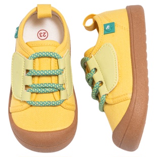 m1m2西班牙童鞋儿童帆布鞋新款男宝宝幼儿园室内鞋女孩复古入园鞋