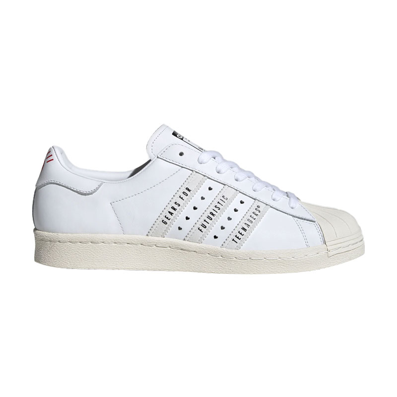 ADIDAS三叶草贝壳头爱心板鞋
