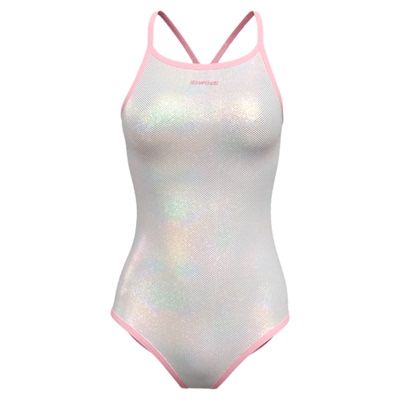 连体泳衣swans性感镂空弹力塑身