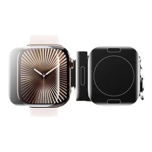 苹果手表全包边后膜s10边框applewatch水凝膜iwach8后背膜s9侧边7覆盖6软膜5贴膜4代保护ultra3屏幕se2适用11