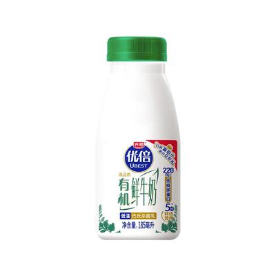 光明优倍鲜牛奶185ml*10瓶