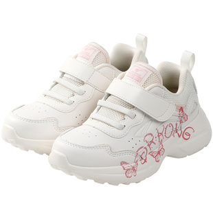 Dr.Kong江博士童鞋轻便春秋季魔术贴休闲女孩儿童运动鞋