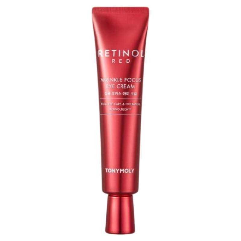 韩国托尼魅力Tonymoly红色视黄醇眼霜现货紧致保湿RETINOL