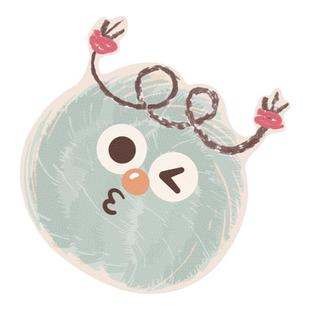 SUYA苏雅鼠标垫可爱异形小号办公室桌垫可爱皮革防水电脑键盘垫子