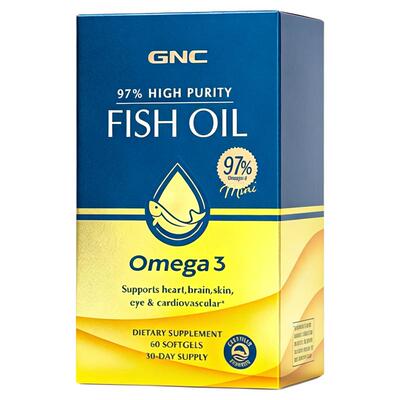 健安喜gnc鱼油97高纯度omega3