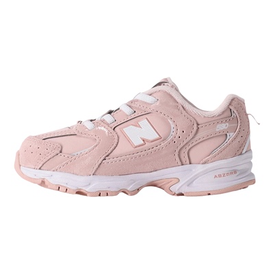 New Balance nb童鞋女童0-4岁小童秋冬粉色缓震革面运动鞋IZ530KF