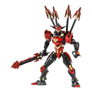 影流之枪暗刃手办模型拼装机甲关节可动人偶积木摆件星迪加模型男