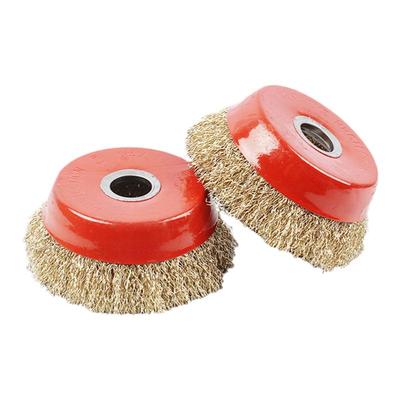 碗型钢丝轮打磨除锈角磨机钢丝刷打磨轮磨光机钢丝轮不锈钢钢丝刷