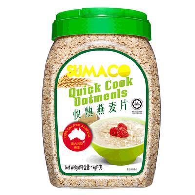 素玛哥1kg马来西亚速食纯燕麦片