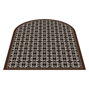 美式复古新家门口地垫加厚门厅入户门地垫高级感室内玄关入户地垫