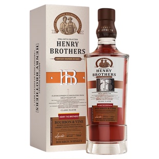 【43度威士忌酒】美国原瓶进口亨利兄弟大兵波本威士忌正品洋酒