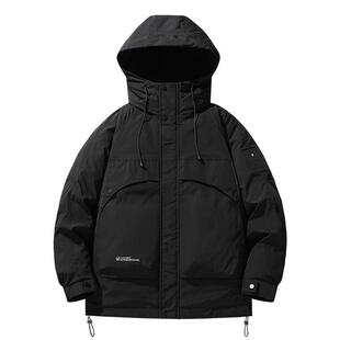 羽绒服男款冬季潮流痞帅气工装棉服棉衣潮牌上衣服加厚冲锋衣外套