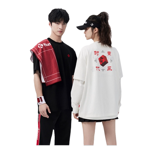 薰风2025秋冬新款羽毛球服男款短袖T恤女上衣运动休闲服熏风