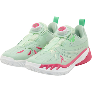 准者里弗斯AR3儿童篮球鞋浆果低帮球鞋男女童实战缓震防滑运动鞋