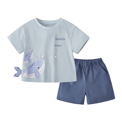 jellybaby男童套装夏季