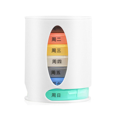 药盒早午晚一周七天分装