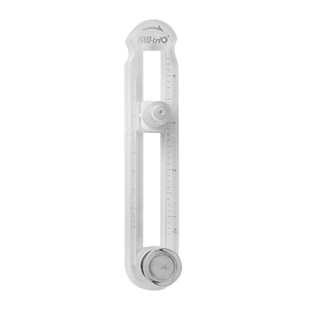 可得优升级款切圆器 安全刀头划圆刀圆规刀贺卡纸艺剪纸折纸纸雕小号手工圆规开圆割圆裁圆弧形照片贺卡13232