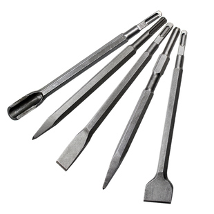 电锤冲击钻头方柄圆六角柄电镐镐头尖扁凿子打墙壁开槽混凝土铲子