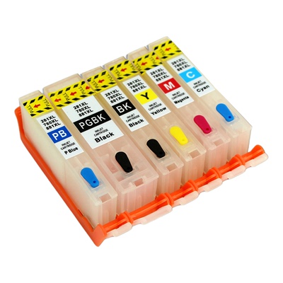 丽辉适用佳能打印机填充连供墨盒