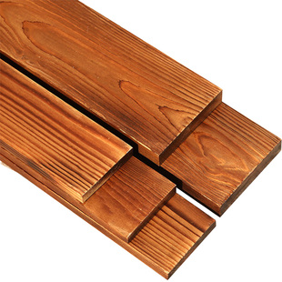 防腐木户外碳化木条室外木板板材实木地板龙骨木方枕木桑拿板吊顶