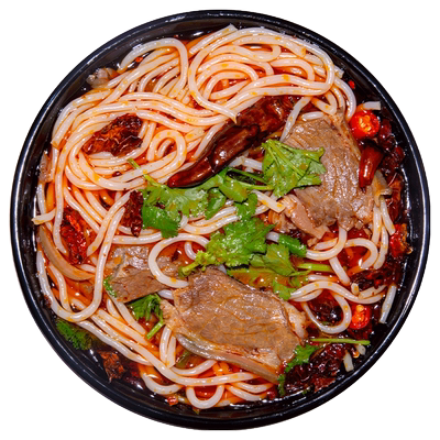 白色袋装水城羊肉粉黔翁之味