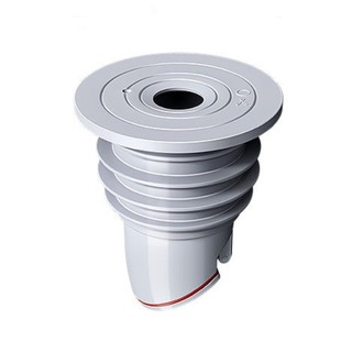 厨房下水管道密封塞洗衣机排水管5075封口盖硅胶圈防返臭堵口神器