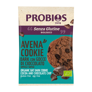 Probios意大利无麸质有机黑巧燕麦曲奇敏宝儿童零食0蛋奶0小麦