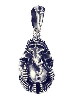 ZOCALO象头神系列甘尼什吊坠银饰