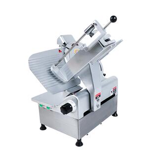 正元电动30型冻肉牛羊肉商用切片机全自动纯钢刀片切肉卷刨片机